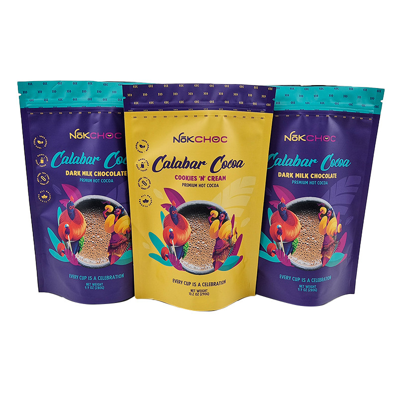 ক্লায়েন্টের প্রয়োজনীয়তার জন্য স্বতন্ত্র মুদ্রিত ব্যাগগুলির চকচকে / ম্যাট ফিনিশিং