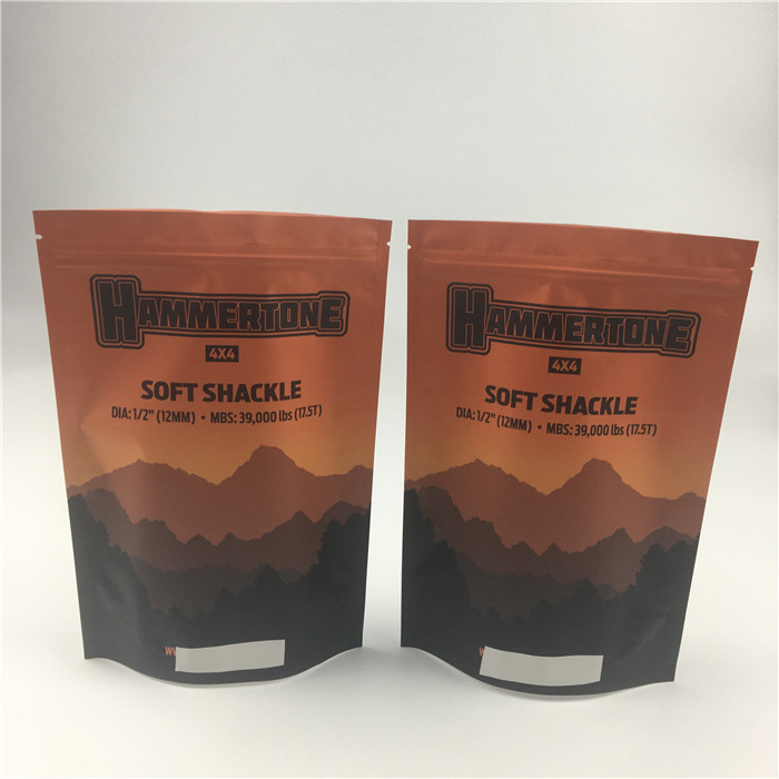 ক্রাফ্ট পেপার ব্যাগ চা ব্যাগ তিন পাশের সিলিং ব্যাগ এবং ডিগ্যাসিং ভালভ সহ প্যাকেজিং