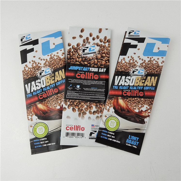 সেরা বিক্রয়যোগ্য পুনর্ব্যবহারযোগ্য পরিবেশগতভাবে বন্ধুত্বপূর্ণ কফি বীজের জন্য গ্যাসেট প্যাকেজিং ব্যাগ 250G 500G 1 কেজি