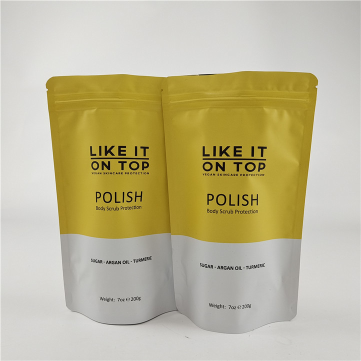 কাস্টমাইজড সাইজ ডিজাইন স্ট্যান্ড আপ প্যাকেজ উইথ জিপার গ্রাভারে/ডিজিটাল প্রিন্টেড প্যাকেজিং প্যাকেজ