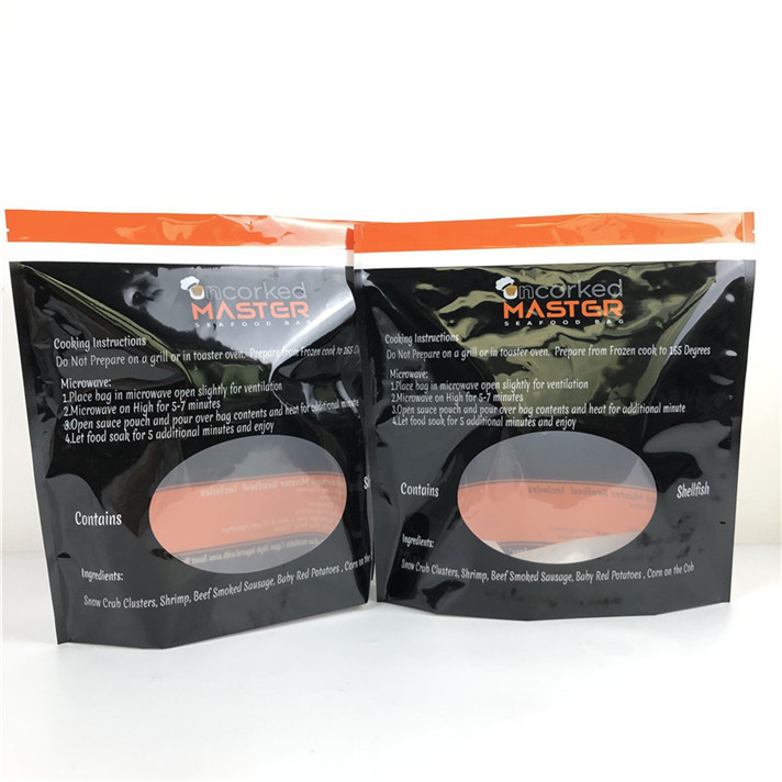 ম্যাট অ্যালুমিনিয়াম ফয়েল স্ট্যান্ড আপ পকেট জিপলক গ্রাভুর প্রিন্টিং কাস্টমাইজড রঙ