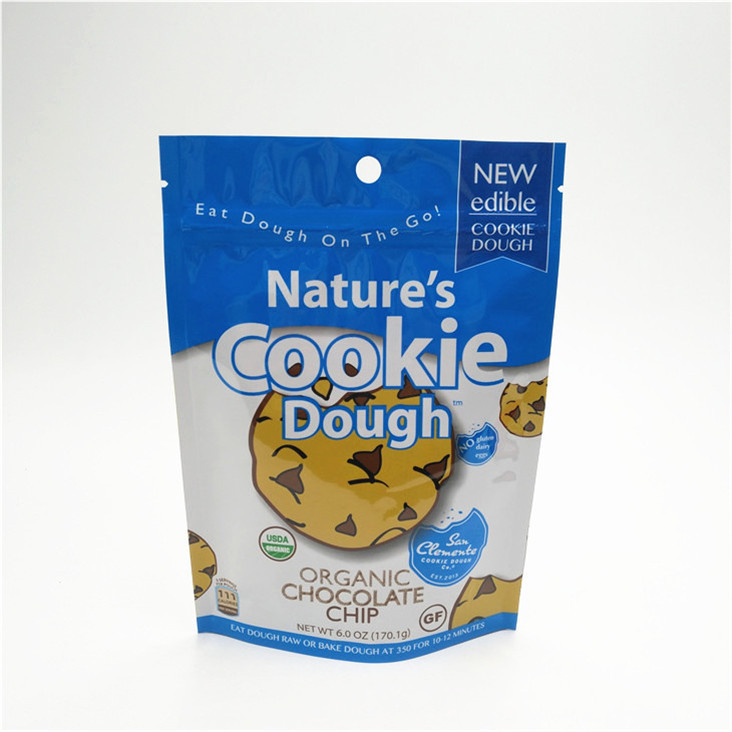 স্ন্যাক প্যাকেজিংয়ের জন্য 10 রঙের স্ট্যান্ড আপ জিপার ব্যাগ MOPP/VMPET/PE উপাদান