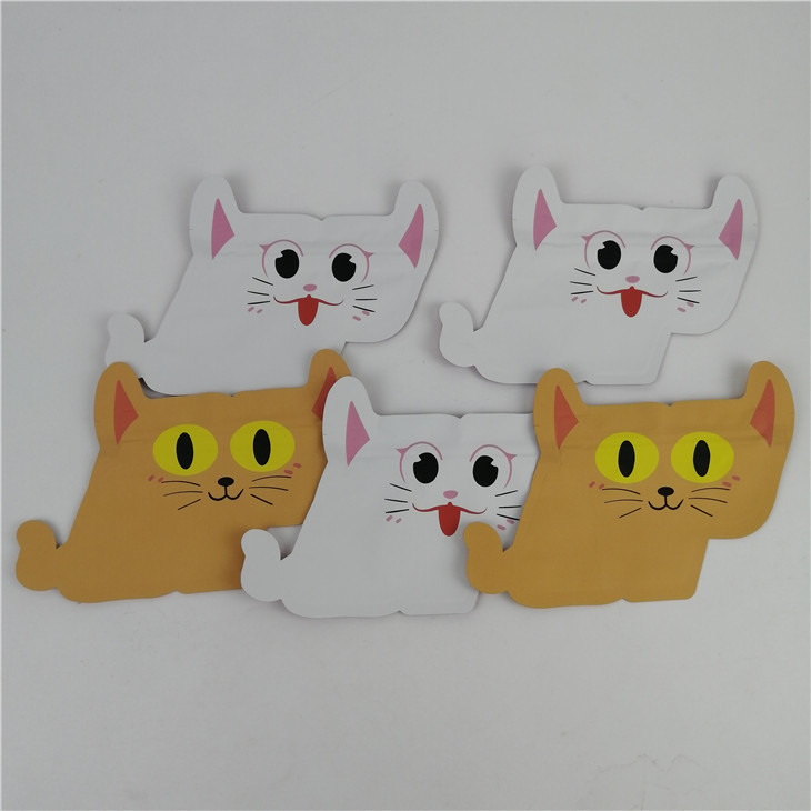 শীর্ষ মানের কাস্টম লোগো মুদ্রিত উন্নত বিশেষ আকৃতি প্যাকেজিং প্লাস্টিকের ফয়েল পকেট ব্যাগ