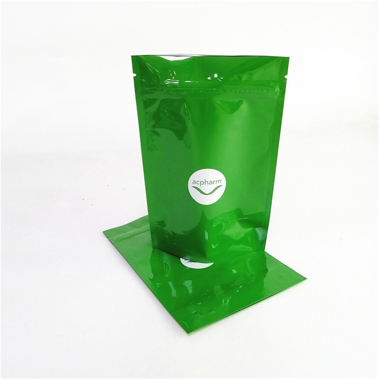 10 টি রঙ পর্যন্ত গ্রহণযোগ্য উপলব্ধ গন্ধ প্রতিরোধী স্ট্যান্ড আপ পকেট ব্যাগ তাপ সীল জিপার শীর্ষ