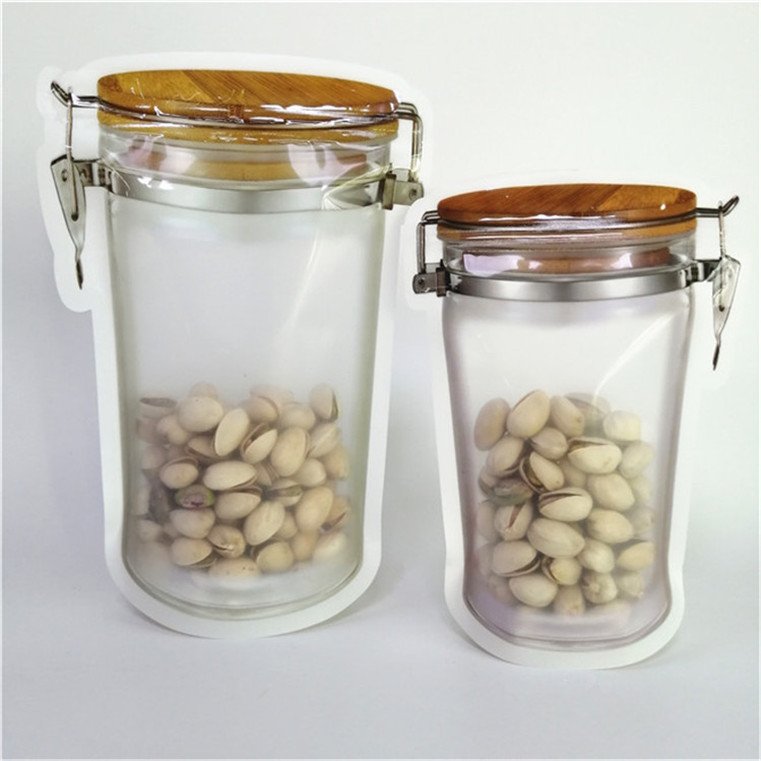 উচ্চ মানের কাস্টম ডিজিটাল প্রিন্টিং পিই পুনর্ব্যবহৃত প্লাস্টিকের খাদ্য প্যাকেজিং ব্যাগ