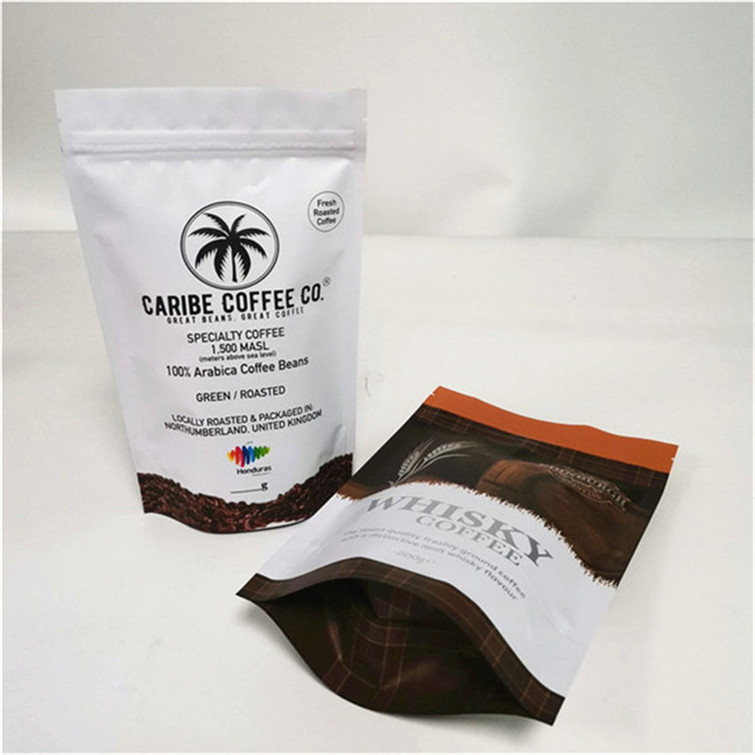 রঙিন মুদ্রণ ম্যাট ফিনিস কাস্টমাইজড আকার এবং নকশা প্রয়োজন অ্যালুমিনিয়াম ফয়েল মাইলার ডয়প্যাক