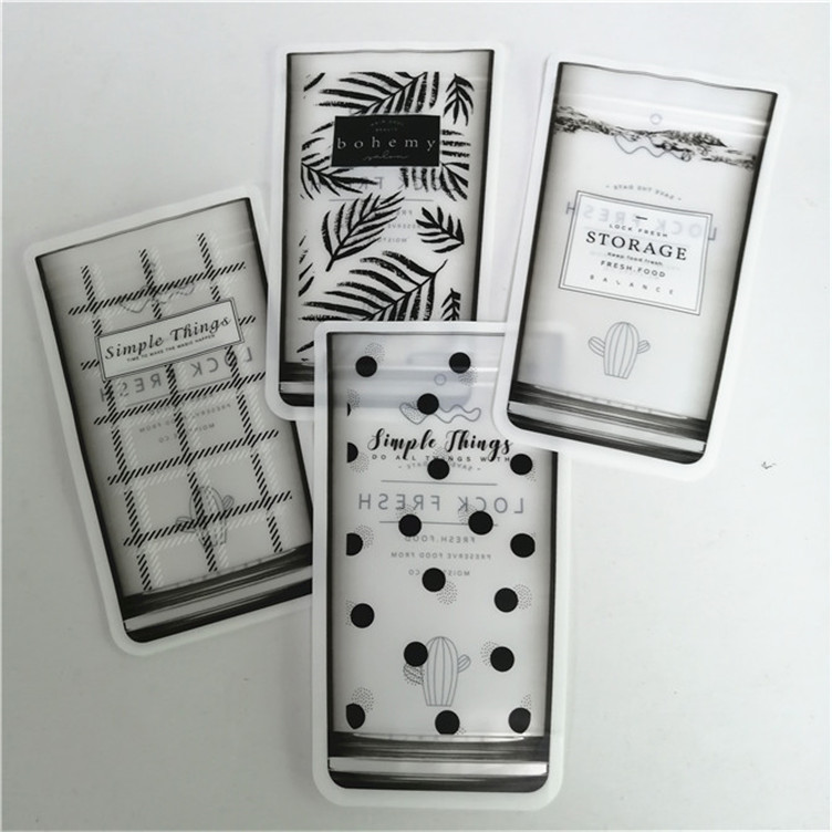 কাস্টমাইজড আকার এবং নকশা প্রয়োজন জিপার সঙ্গে স্ট্যান্ড আপ পকেট ম্যাট সমাপ্তি অ্যালুমিনিয়াম ফয়েল মাইলার Doypack