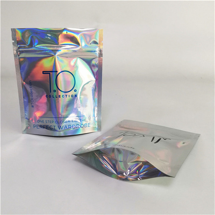 খাদ্য প্যাকেজিং উপাদান কাস্টমাইজড প্রাইভেট লেবেল আর্দ্রতা প্রুফ জিপার স্ট্যান্ড আপ প্যাকেজিং ব্যাগ