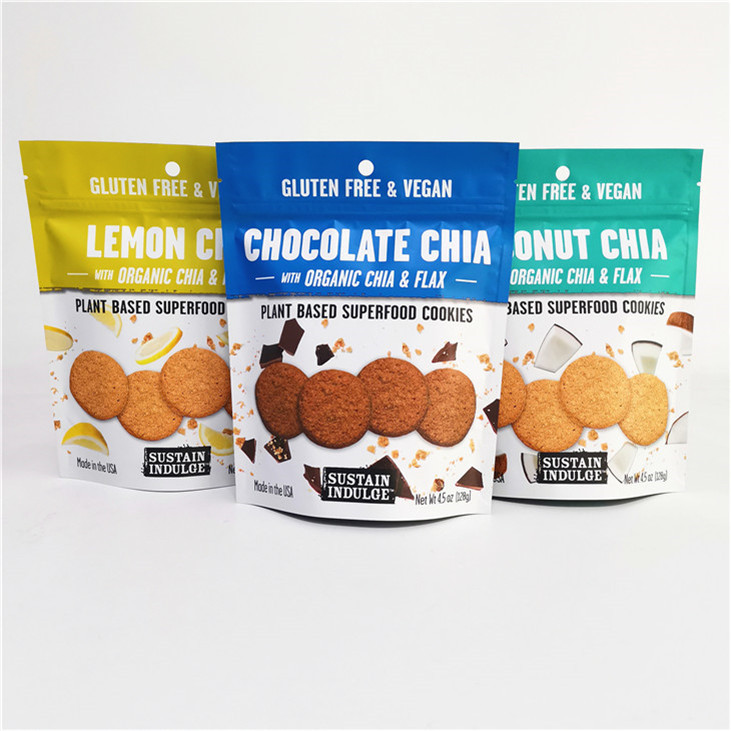 কাস্টম লোগো মুদ্রিত অ্যালুমিনিয়াম ফয়েল মাইলার ডয়প্যাক