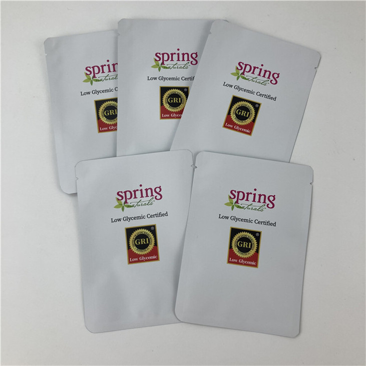 লিক প্রুফ থ্রি সাইড সিলড মাইলার প্যাকেজিং ব্যাগ সিপার কাস্টমাইজড সাইজ ডিজাইন সহ