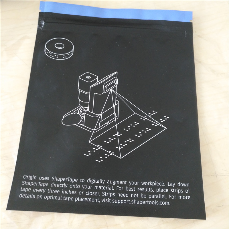 মেডিকেল টেপ প্যাকেজিং জন্য তিন সাইড সীল Mylar Ziplock প্লাস্টিক প্যাকেজিং ব্যাগ