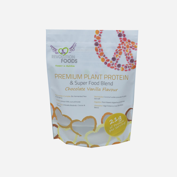 FDA অনুমোদিত উপকরণ প্লাস্টিকের packagiing জন্য প্লাস্টিকের স্ট্যান্ড আপ পাম্প ziplock অ্যালুমিনিয়াম ফয়েল ব্যাগ