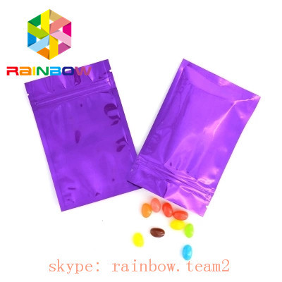 ফ্ল্যাট আকৃতি অ্যালুমিনিয়াম ফয়েল পচ প্যাকেজিং হিপ্প বীজ থালা থলি থলি থলি