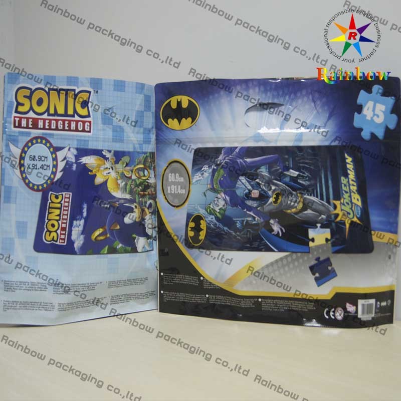 অ্যালুমিনিয়াম খেলনা জন্য Ziplock সঙ্গে ফয়েল পচ প্যাকেজিং ব্যাগ আপ স্ট্যান্ড