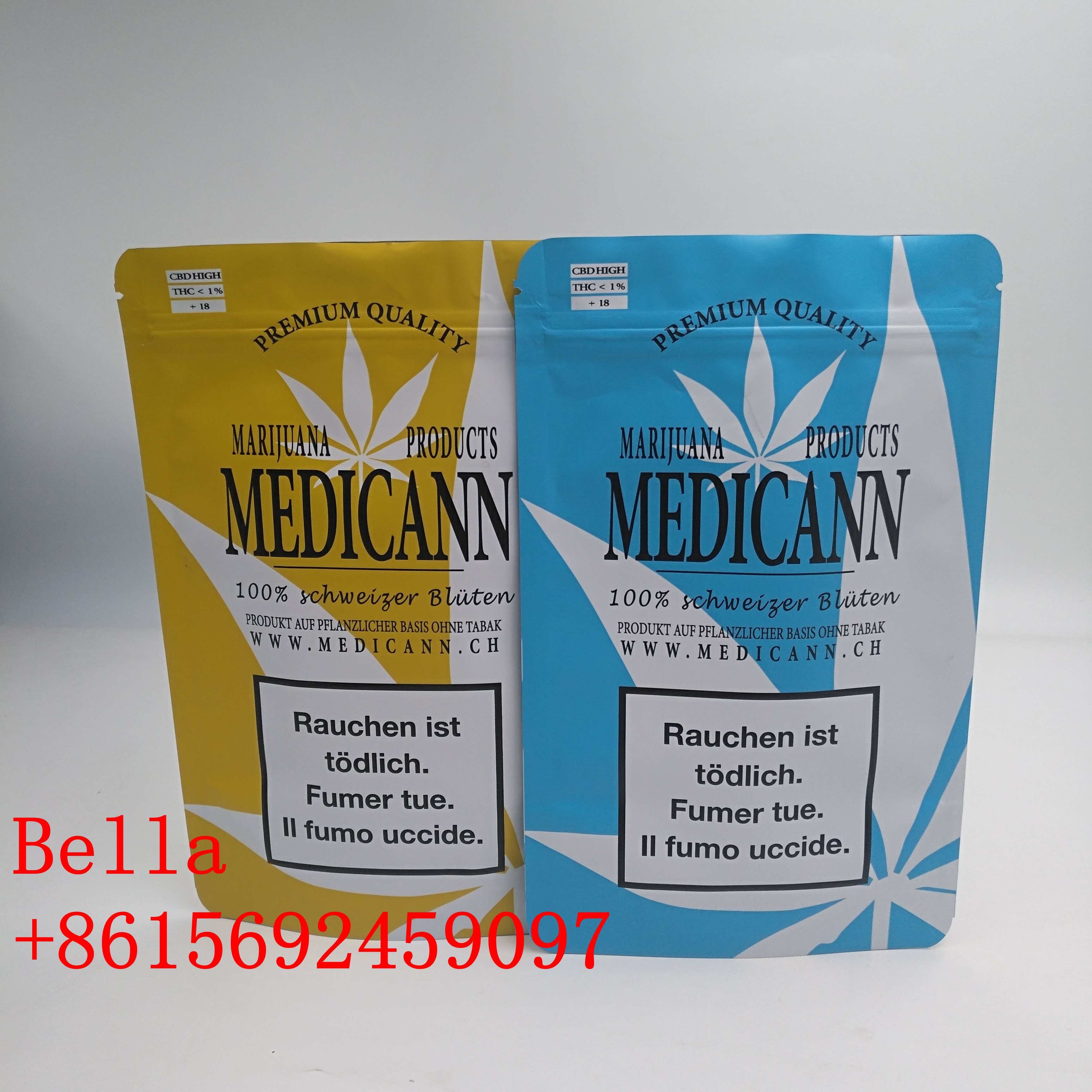 তাপ সীল প্লাস্টিকের পাইচ প্যাকেজিং তিন - স্তর মুদ্রণ সঙ্গে স্তরিত স্তর