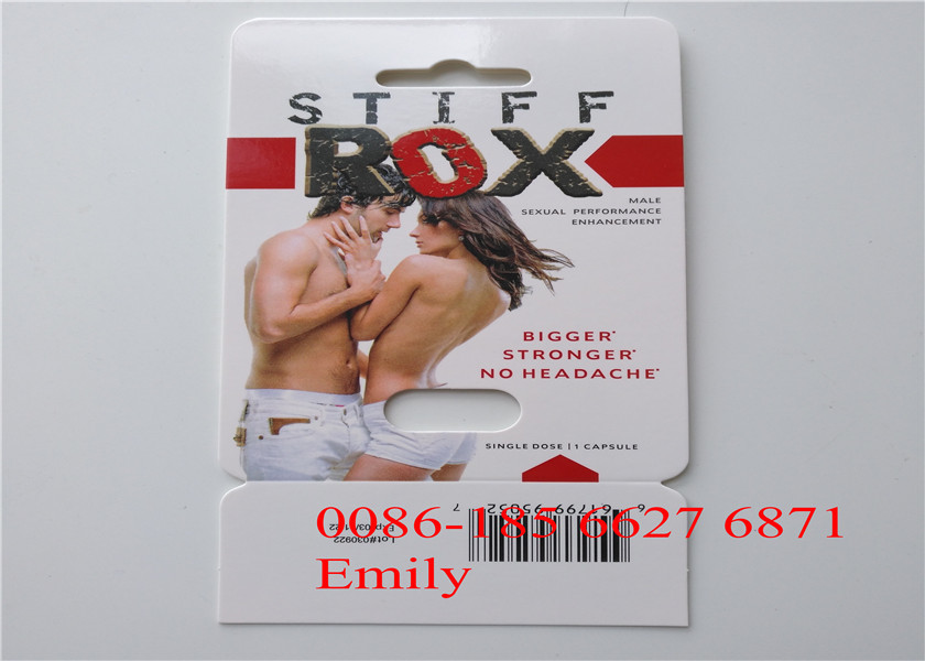 এমবসিং সারফেস ইফেক্ট সঙ্গে সুবিধাজনক Rhino পিলস ব্লিস্টার প্যাক প্যাকেজিং