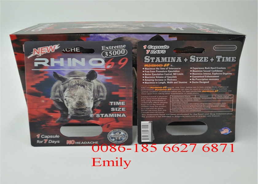 সমস্ত প্রকৃতি FX9000 লিঙ্গ ক্ষমতা ক্যাপসুল জন্য কাগজ উপাদান ফোস্কা কার্ড প্যাকেজিং