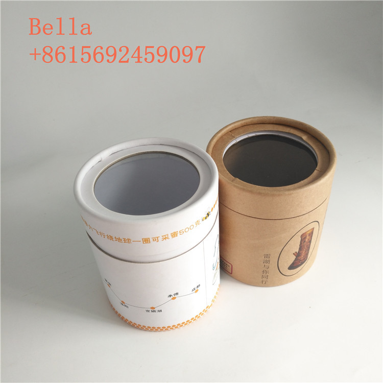 ইকো - বন্ধুত্বপূর্ণ কাগজ বক্স প্যাকেজিং পরিষ্কার উইন্ডো দিয়ে নিজস্ব আকার