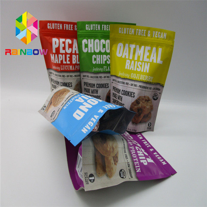 গ্রাভুর প্রিন্টিং স্ন্যাক ব্যাগ প্যাকেজিং 8 টি রঙের মাল্টিলেয়ার উপাদান সহ