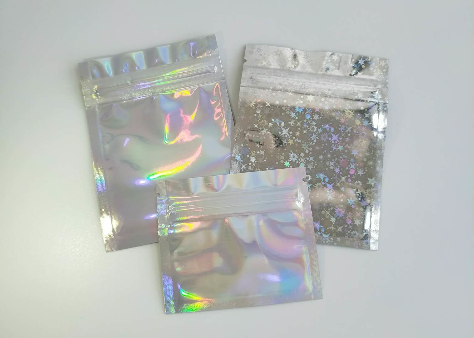 তুলো প্যাড পক্ষ্ম এক্সটেনশন আঠালো জন্য বিনামূল্যে স্থায়ী প্রসাধনী প্যাকেজিং ব্যাগ