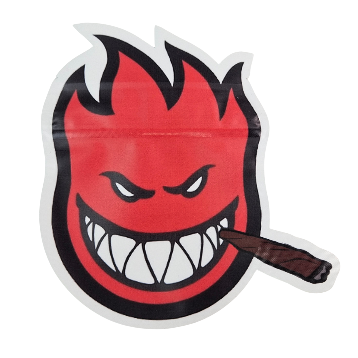 খাদ্যযোগ্য ক্যালি ৩.৫ গ্রাম ৭ গ্রাম মylar জিপলক নরম স্পর্শ গন্ধরোধী অনিয়মিত আকারের কুকি ডাই কাট প্যাকেজিং প্লাস্টিক স্যাশে ব্যাগ