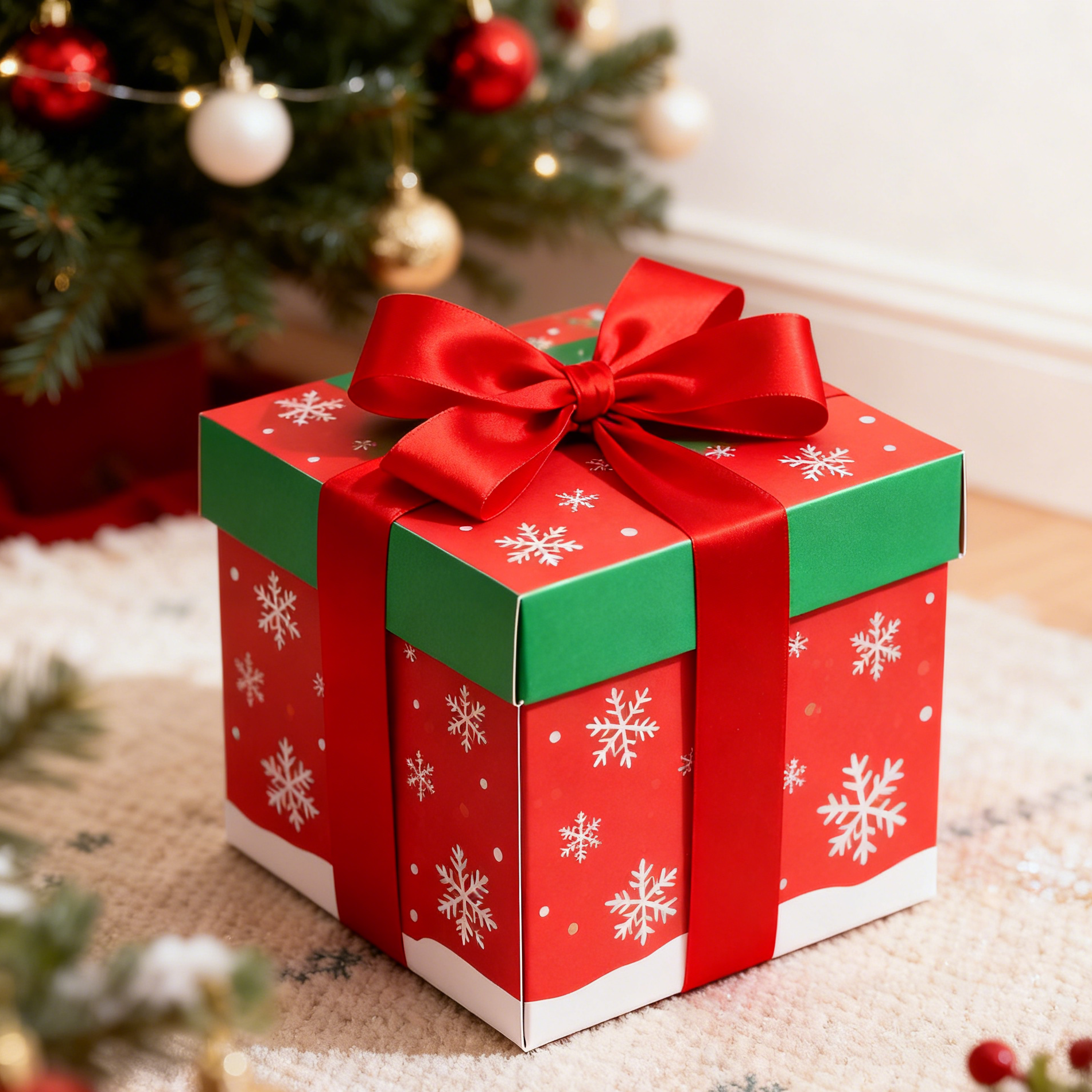 পুনর্ব্যবহারযোগ্য বায়োডেগ্রেডেবল ক্রাফ্ট আয়তক্ষেত্রাকার উপহার বাক্স ভাঁজ কভার রিবন ইউভি লেপ ম্যাট কাস্টমাইজড জন্মদিন ক্রিসমাস উপহার বাক্স