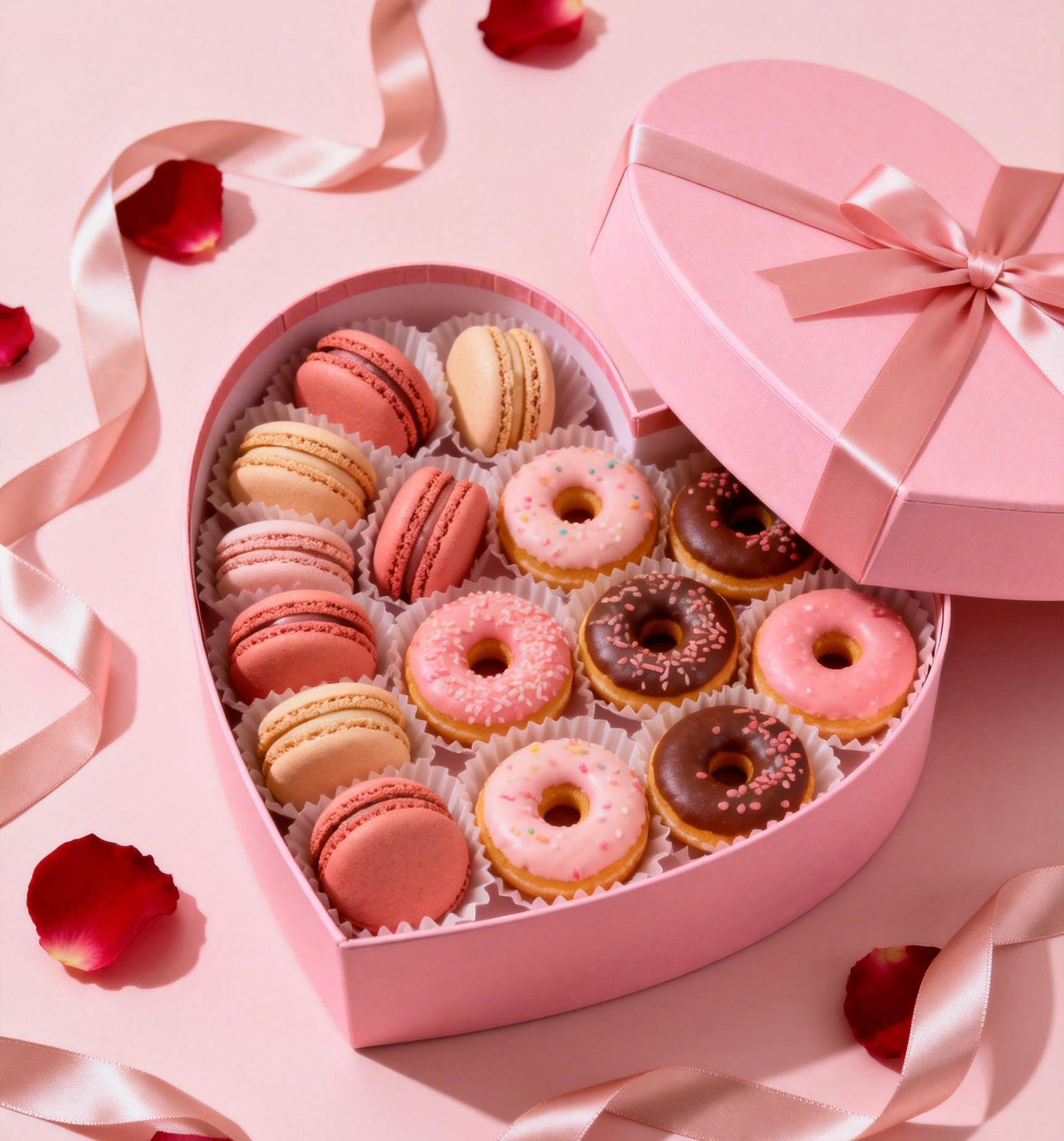 বেকারি প্যাকেজিং এবং প্যাস্ট্রি ম্যাকারনের জন্য কাস্টমাইজযোগ্য বায়োডেগ্রেডেবল ভাঁজযোগ্য উপহার বাক্স