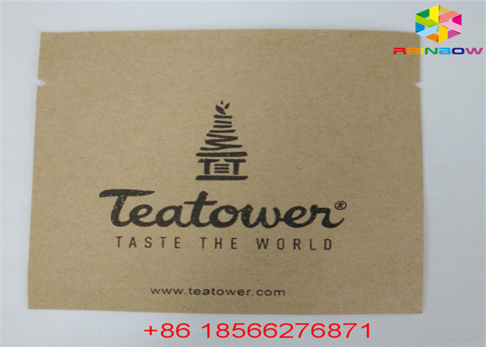 পুনঃব্যবহারযোগ্য কাস্টমাইজড কাগজ ব্যাগ খাদ্য পাউন্ড উইন্ডো সঙ্গে Ziplock গন্ধ প্রুফ স্ট্যান্ড