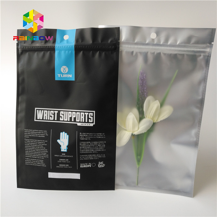 ফোন কেস Ziplock প্লাস্টিক সিলযুক্ত ব্যাগ, আপ জিমার পাouch ব্যাগ তিন পাশ সিল আপ