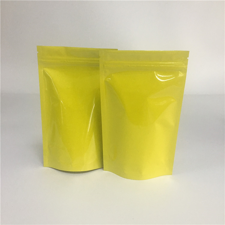 গন্ধ প্রুফ মুদ্রিত জিপলক ব্যাগ অ্যালুমিনিয়াম ফয়েল বিয়ার / বীড বীজ প্যাকেজিং পাউচ