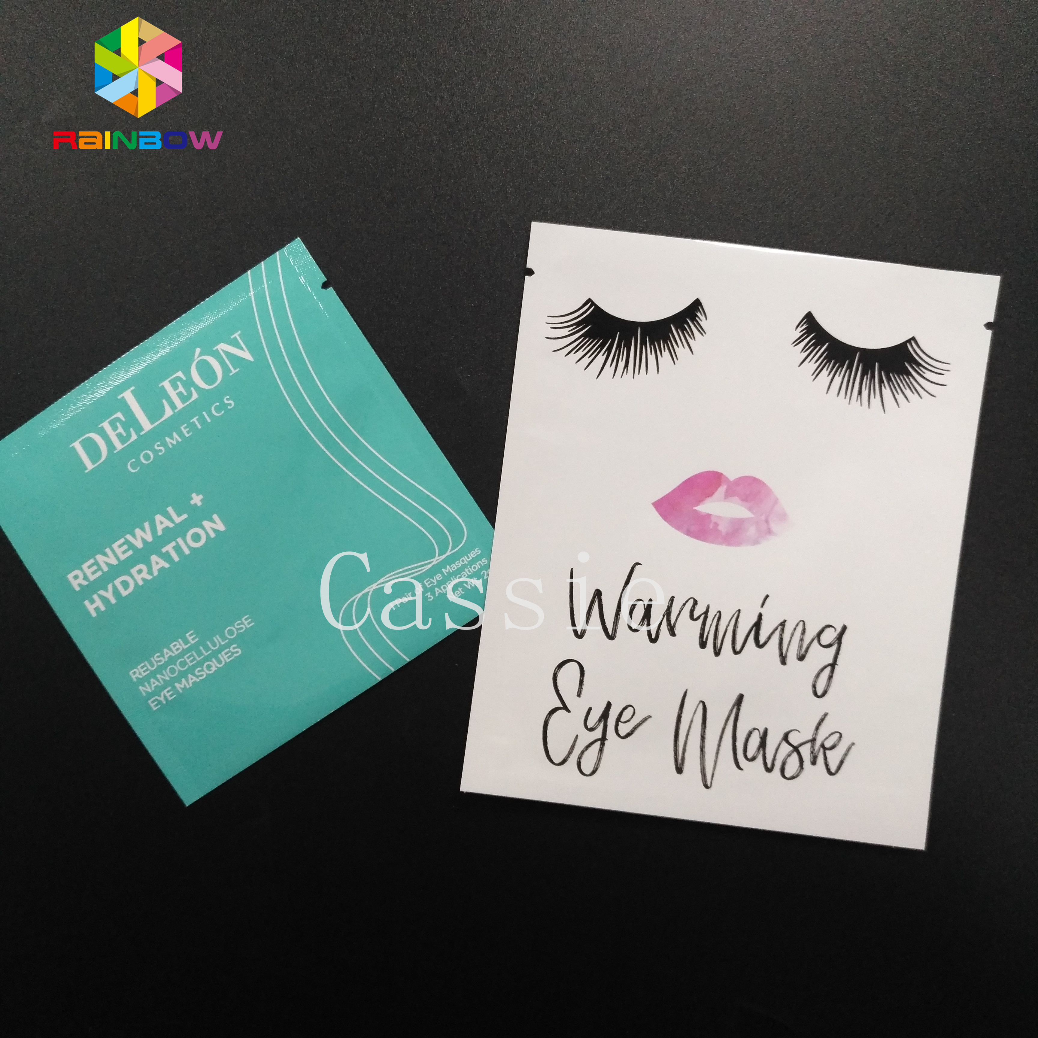 Laminate PE PET অ্যালুমিনিয়াম ফয়েল পচ প্যাকেজিং সিএমওয়াইকে Gravure সঙ্গে মুখের মাস্ক প্লাস্টিকের ব্যাগ