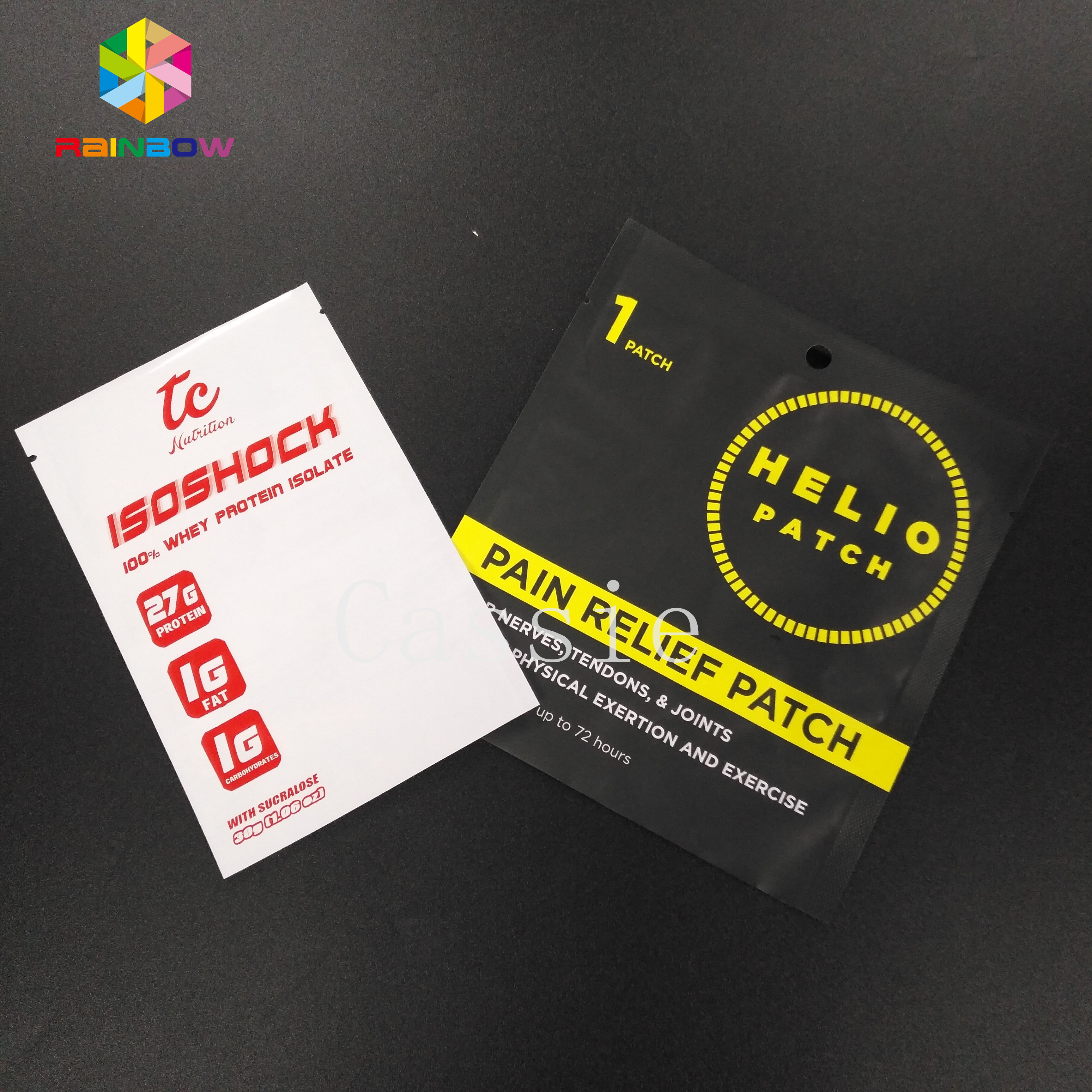 ম্যাট প্লাস্টিকের পাইচ প্যাকেজিং প্লাস্টিক অ্যালুমিনিয়াম Mylar পাউন্ড মিনি নমুনা সংগ্রহস্থল জipper সঙ্গে