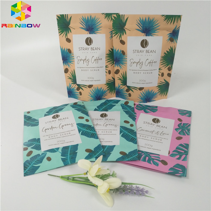 Reclosable ম্যাট সমাপ্তি পাউন্ড ব্যাগ স্ট্যান্ড আপ, শরীরের স্ক্রিন জন্য জিপ লক প্যাকেজিং ব্যাগ