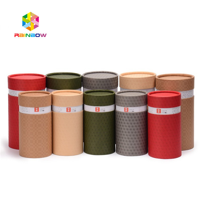 রিসাইকেল মুদ্রিত CBD বোতল কাগজ বক্স প্যাকেজিং কার্ডবোর্ড কাগজ টিউব স্তরিত উপাদান