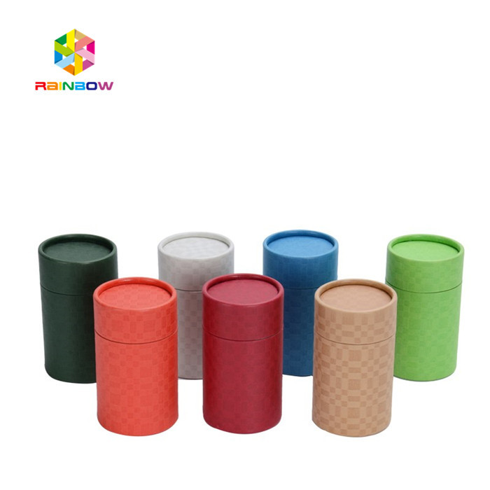 স্কিন কেয়ার বক্স প্রদর্শন কাগজ বক্স সিলিন্ডার পিচবোর্ড প্রসাধনী প্যাকেজিং টিউব