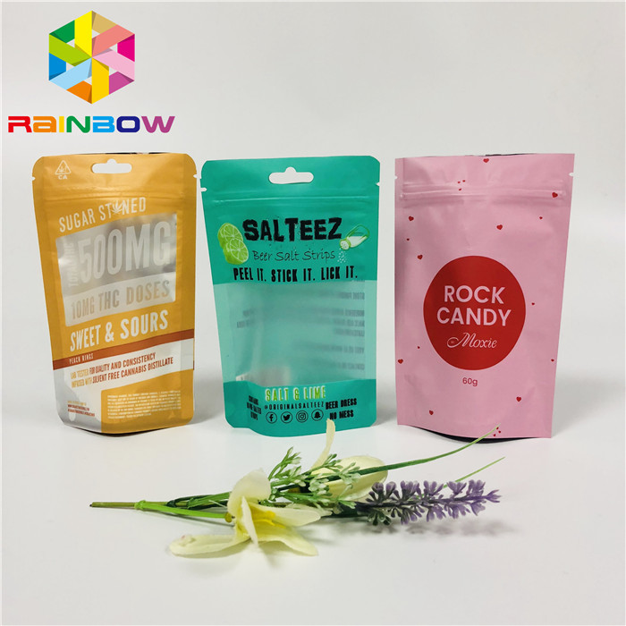 খাদ্য গ্রেড প্লাস্টিকের পাইচ প্যাকেজিং স্তরিত স্ট্যান্ড আপ জipper পাউন্ড কাস্টমাইজড লোগো