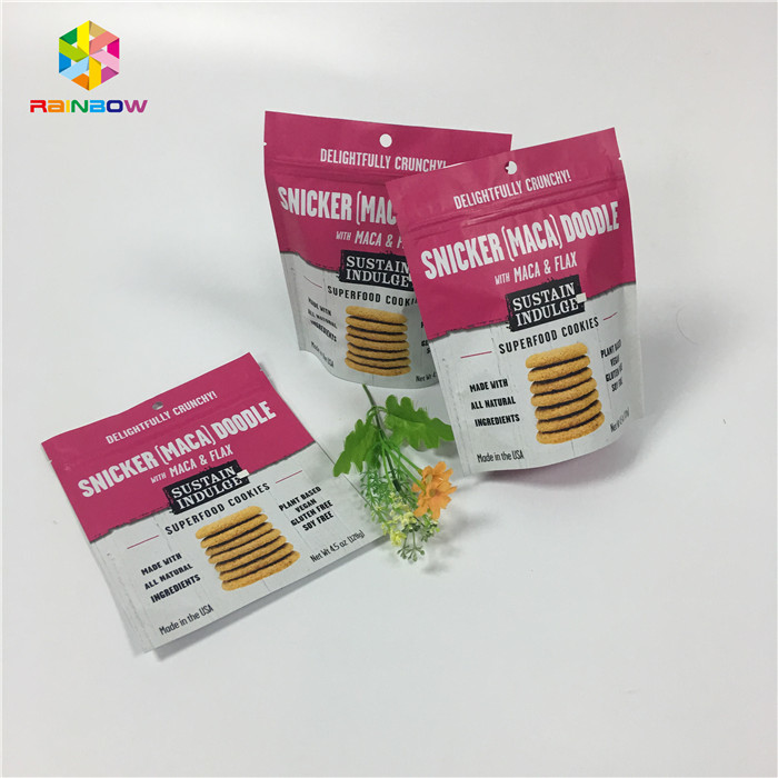 চা / পাউডার / কফি স্ট্যান্ড আপ জipper পাউন্ড ব্যাগ গন্ধ প্রুফ পলি ম্যাট Doypack