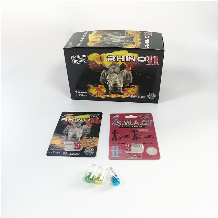 পুরুষ সংক্রমণ ঔষধ ব্লিস্টার প্যাক প্যাকেজিং কালো মামা প্রিমিয়ার জেন কাগজ প্রদর্শন কার্ড