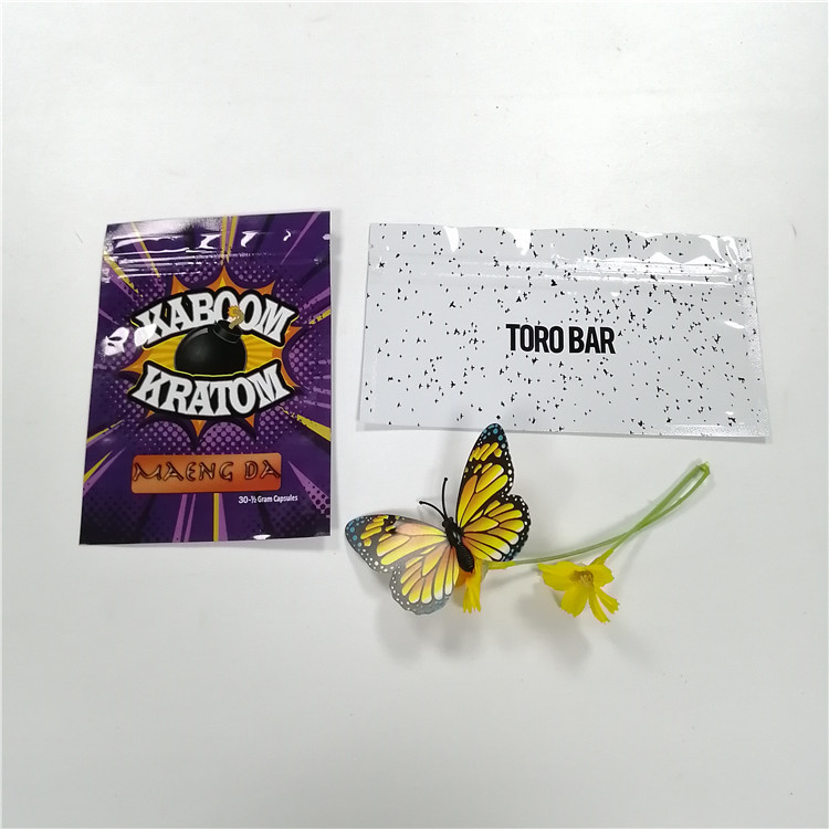 গন্ধ প্রুফ ফয়েল পচ প্যাকেজিং মায়ালার জিপ লক ব্যাগ স্ট্যান্ড আপ পাউচ কাস্টম প্রিন্ট