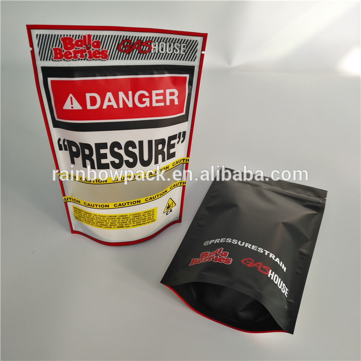 গন্ধ প্রুফ ভেষজ ধূপ প্যাকেজিং চাইল্ডপ্রুফ জিপলোক স্টোনি প্যাচ ব্যাগ 3.5 জি