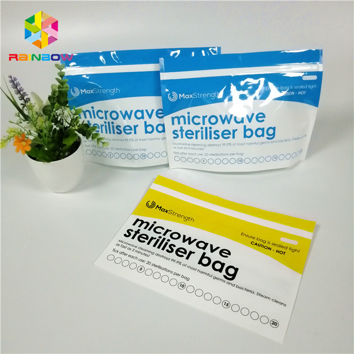 সিলিকন স্ন্যাক ফুড প্যাকেজিং ব্যাগ গরম / হিমশীতল জন্য পুনরায় ব্যবহারযোগ্য লিকপ্রুফ ফুডস্যাভার