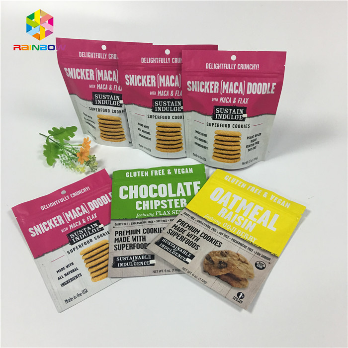 ডিজিটাল প্রিন্টিং স্নাক ব্যাগ প্যাকেজিং প্লাস্টিক অ্যালুমিনিয়াম ম্যালার ফয়েল ডয়েপ্যাক পাউচ
