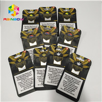 3.5 জি রিসেসেবল গন্ধযুক্ত প্রুফ মেলারের ব্যাগগুলি সিবিডি ওয়েড হ্যাম্প অয়েল প্যাকেজিংয়ের জন্য স্ট্যান্ড আপ পাউচগুলি