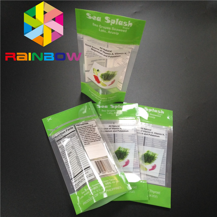 বায়োডেগ্রেডেবল অ্যালুমিনিয়াম ফয়েল স্ট্যান্ড আপ পাউচ প্যাকেজিং স্নান ক্রম্বেল সল্ট বডি ব্যাগ