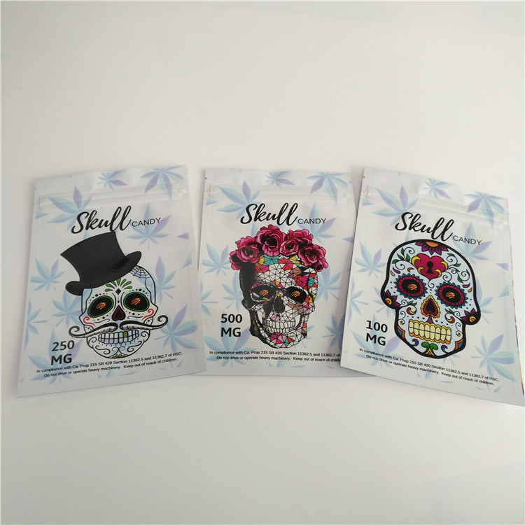 আগাছা / ভেষজ / বড়িগুলির জন্য 3.5 জি কাস্টম মেলার ব্যাগ অ্যালুমিনিয়াম ফয়েল প্যাকেজিং