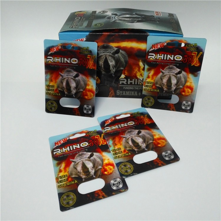 Mamba পুরুষ উন্নত বড়ি জন্য ডিসপ্লে বক্স ফোস্কা প্যাক প্যাকেজিং 3 ডি প্রিন্টিং