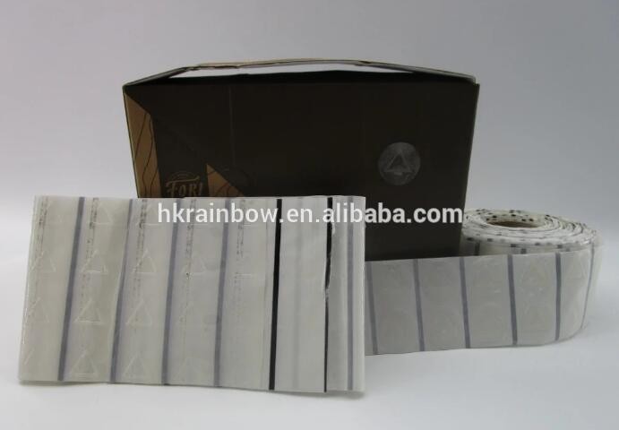 পিইটি ক্লিয়ার সঙ্কুচিত স্লিভ লেবেল ব্রেইল স্টিকারগুলি আঠালো স্পর্শকৃত সতর্কতা ত্রিভুজ প্রকার