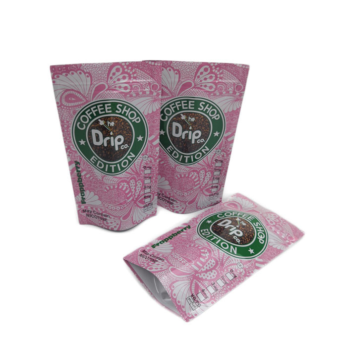 ড্রিপ কফি প্যাকেজিং কাস্টম মুদ্রিত জিপার স্ট্যান্ড আপ পাউচ গন্ধযুক্ত প্রমাণ ইকো বন্ধুত্বপূর্ণ