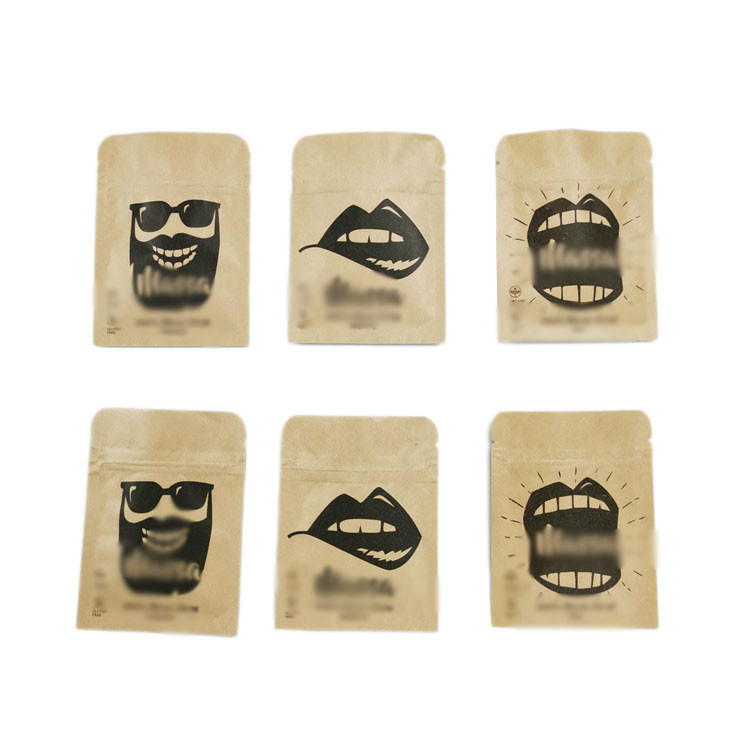 বাদামের জন্য খাদ্য প্যাকেজিং স্ট্যান্ড আপ জিপার পাউচ পুনর্ব্যবহারযোগ্য প্লাস্টিক ব্যাগ জিপলক