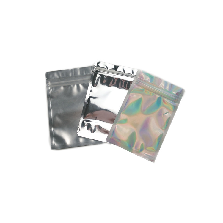 চিলপ্রুফ জিপলক বীজ প্যাকেজিং ব্যাগগুলি ছোট মিনি Sachet রেখাযুক্ত ফয়েল কাস্টম প্রিন্টিং